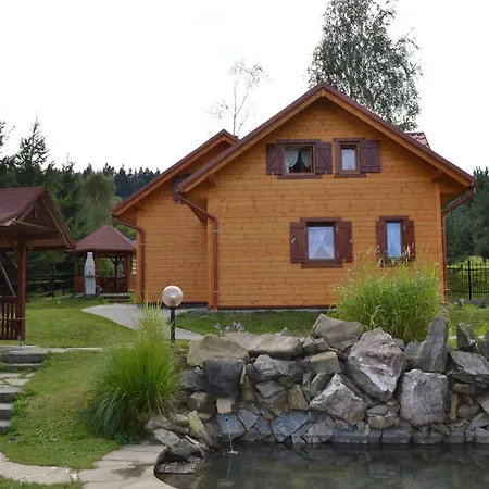 بيت ضيافة Domki Klimkowka Klimkówka